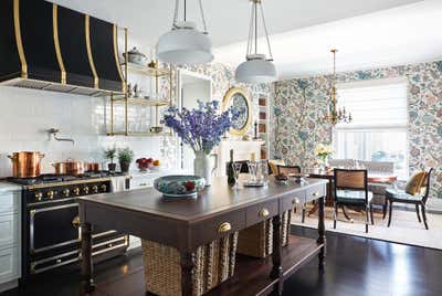  Eclectic Family Home Kitchen. Palmolive Building Condo by Summer Thornton Design .