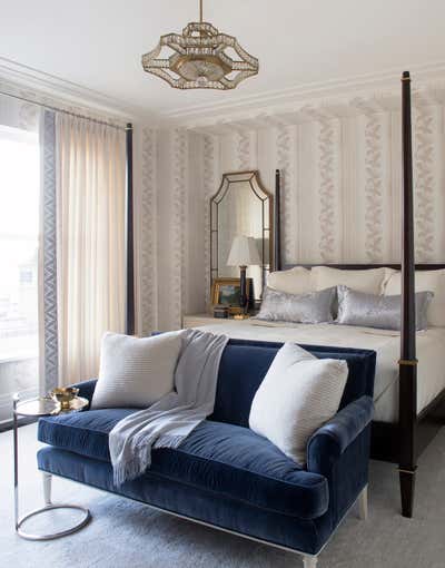  Eclectic Family Home Bedroom. Palmolive Building Condo by Summer Thornton Design .