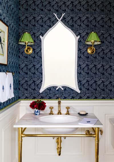  Traditional Family Home Bathroom. Darien by Ashley Whittaker Design.
