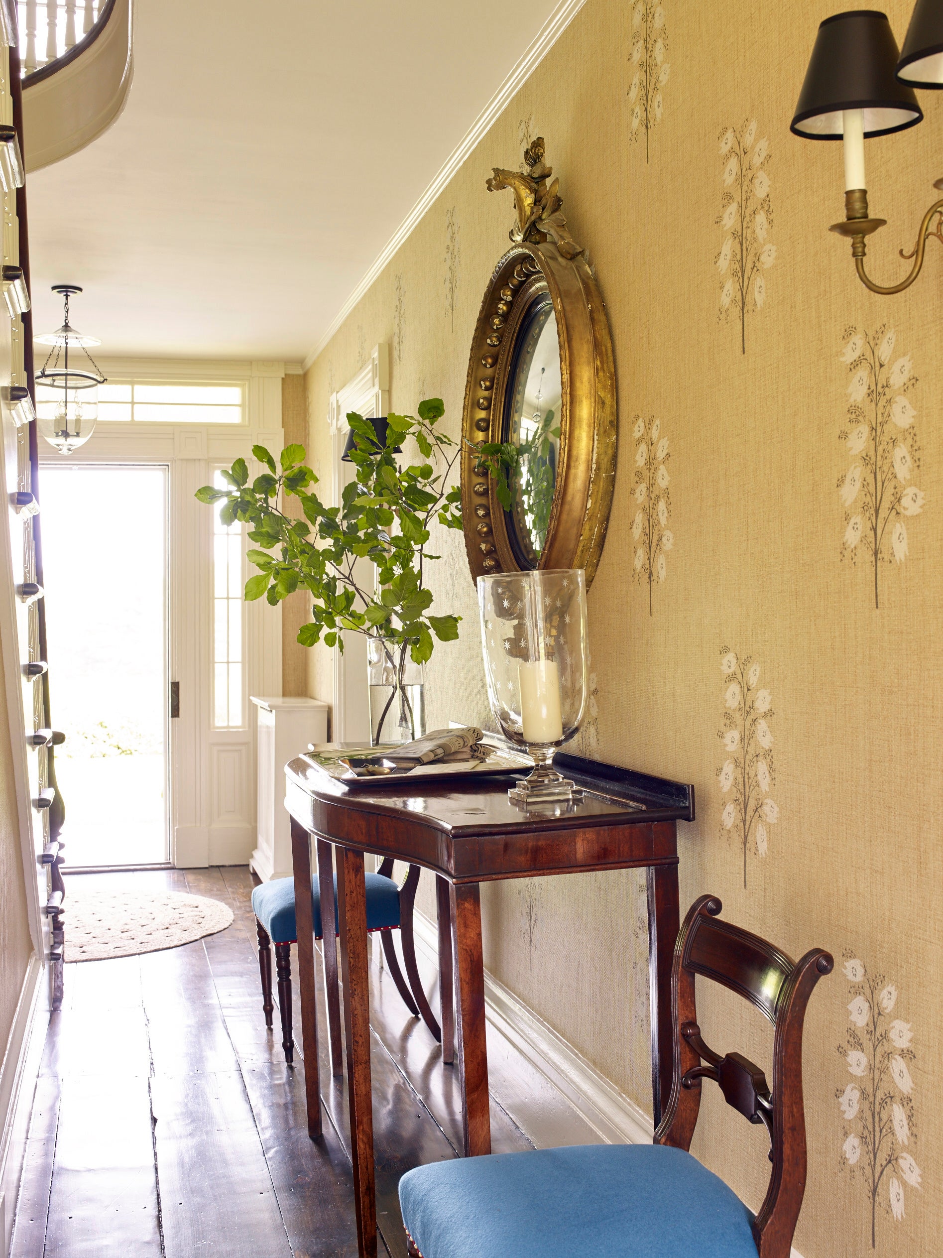 Traditional Entry and Hall