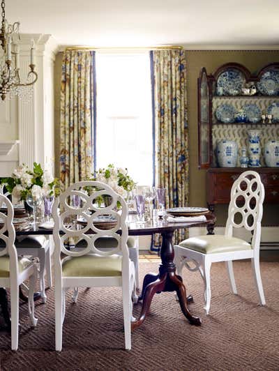 Traditional Country House Dining Room. Millbrook by Ashley Whittaker Design.
