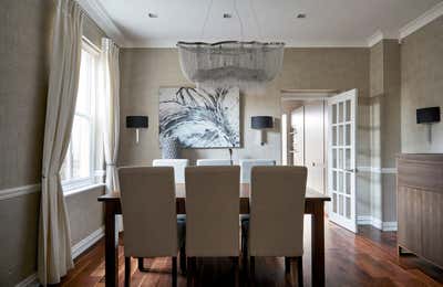  Contemporary Family Home Dining Room. Hampstead Home by Kia Designs.