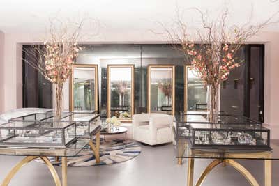  Contemporary Modern Retail Lobby and Reception. Swoonery.com Flagship Showroom by Cochineal Design.