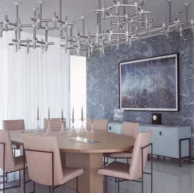  Contemporary Apartment Dining Room. Marina Towers Residence by Joe Serrins Architecture Studio.