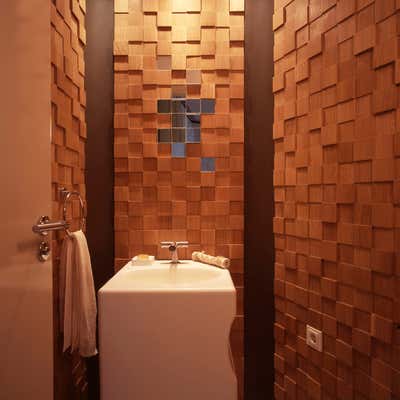  Contemporary Apartment Bathroom. Marina Towers Residence by Joe Serrins Architecture Studio.