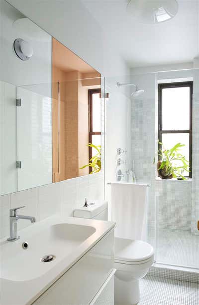  Eclectic Apartment Bathroom. Chelsea Residence by Joe Serrins Architecture Studio.