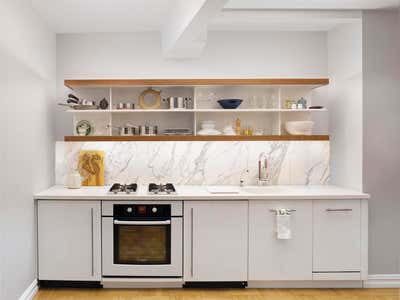 Eclectic Apartment Kitchen. Chelsea Residence by Joe Serrins Architecture Studio.