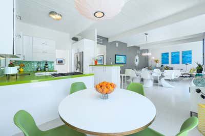Mid-Century Modern Vacation Home Kitchen. 991 by H3K Design.