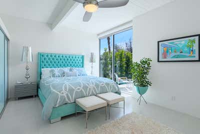 Mid-Century Modern Vacation Home Bedroom. 991 by H3K Design.