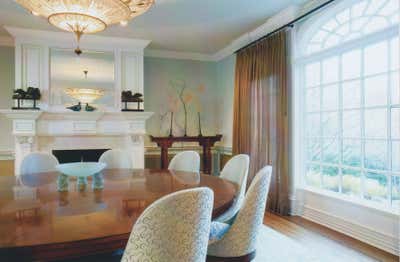  Asian Dining Room. New Jersey Estate by M. Studio Gallery Fine & Applied Arts LLC.