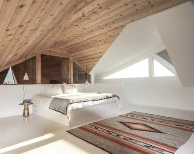  Coastal Vacation Home Bedroom. Andrew Geller House by All Things Dirt.