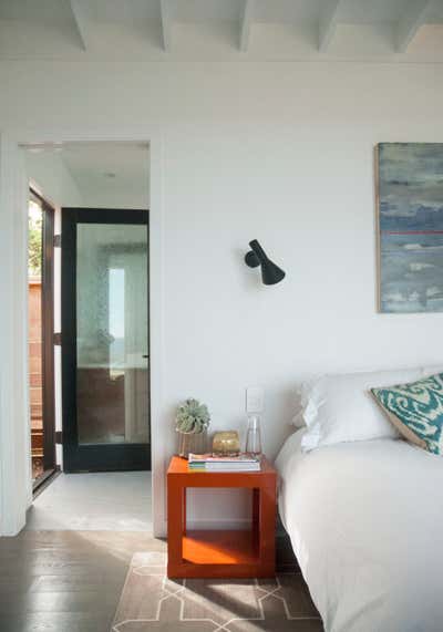  Modern Vacation Home Bedroom. Fresh Pond Waterfront by All Things Dirt.