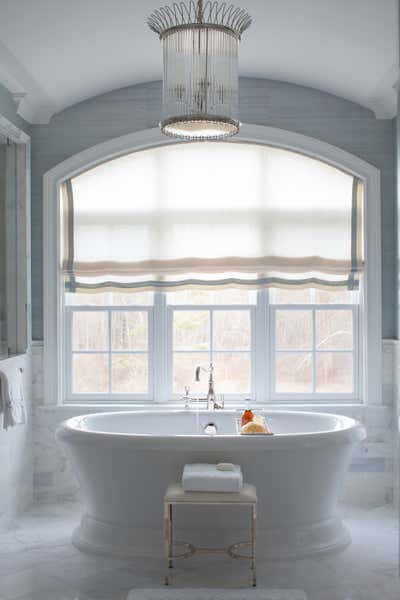  Traditional Family Home Bathroom. Westchester by Ashley Whittaker Design.