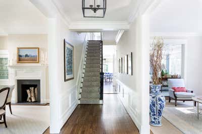  Traditional Family Home Entry and Hall. Renovation for Real Life by Marika Meyer Interiors.