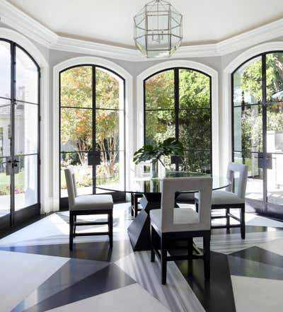  Transitional Family Home Dining Room. Beverly Hills by David Desmond, Inc..