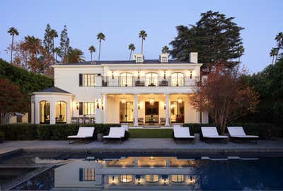  Traditional Family Home Exterior. Beverly Hills by David Desmond, Inc..