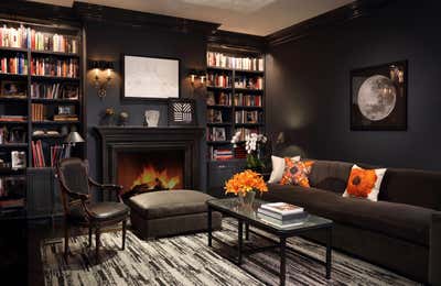  Transitional Family Home Office and Study. Brentwood by David Desmond, Inc..
