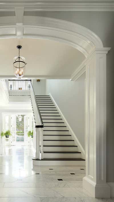  Transitional Family Home Entry and Hall. Brentwood by David Desmond, Inc..