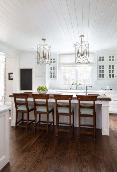  Traditional Family Home Kitchen. Construction & Crisp Whites by Marika Meyer Interiors.