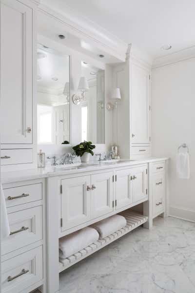 Traditional Family Home Bathroom. Construction & Crisp Whites by Marika Meyer Interiors.