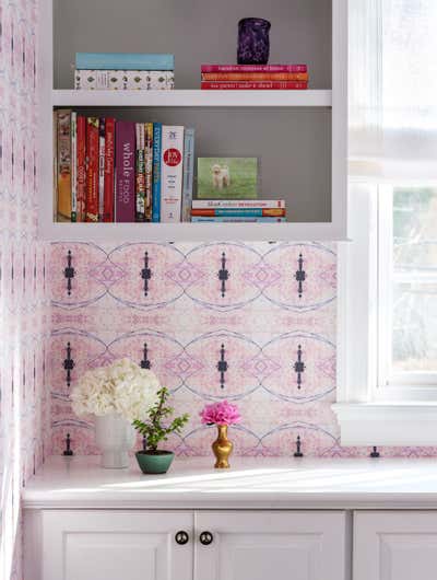  Contemporary Family Home Office and Study. Inspired Play on Pattern by Marika Meyer Interiors.