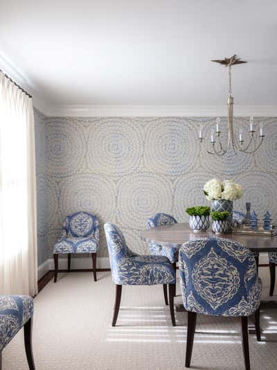  Contemporary Family Home Dining Room. Inspired Play on Pattern by Marika Meyer Interiors.