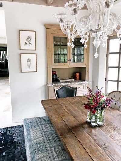  Transitional Contemporary Vacation Home Dining Room. Wine Country Home by CSL Art Consulting.