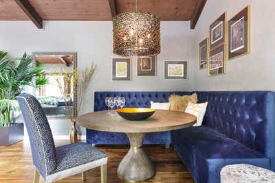  Transitional Family Home Dining Room. Mill Valley In The Trees by Suzanne Childress Design.