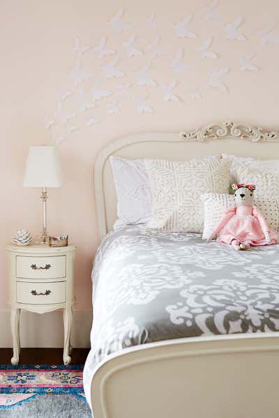  Transitional Family Home Bedroom. Avenues Arts and Crafts by Suzanne Childress Design.