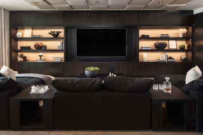  Industrial Apartment Bar and Game Room. Griffith Penthouse by KES Studio.