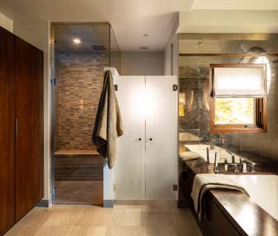  Contemporary Family Home Bathroom. Modern Santa Monica by Lisa Queen Design.