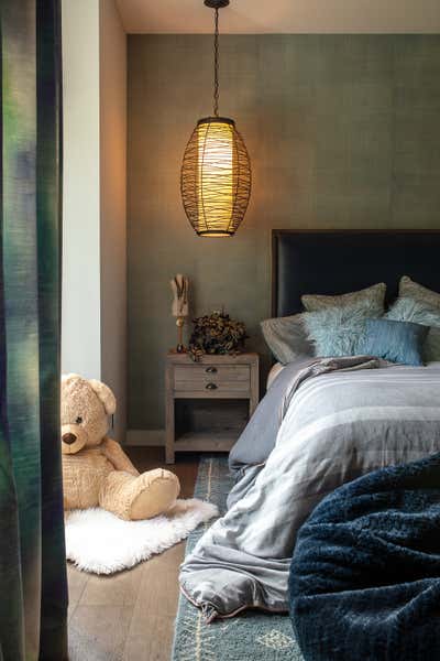  Transitional Contemporary Family Home Children's Room. Modern Santa Monica by Lisa Queen Design.