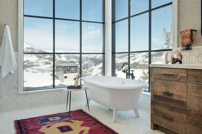  Eclectic Family Home Bathroom. Mountain Mama by Cashmere Interior, LLC.