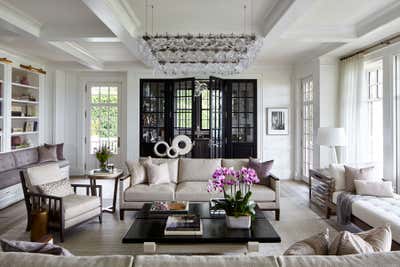  Transitional Family Home Living Room. Vineyard Estate by Heather Wells Inc.