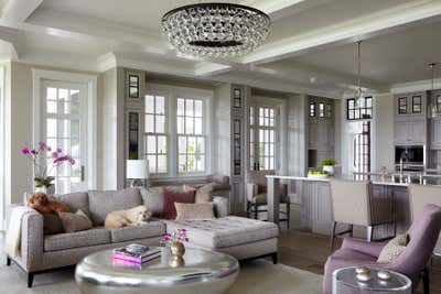  Transitional Family Home Living Room. Vineyard Estate by Heather Wells Inc.