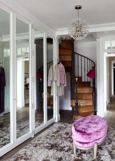  Transitional Family Home Storage Room and Closet. Vineyard Estate by Heather Wells Inc.