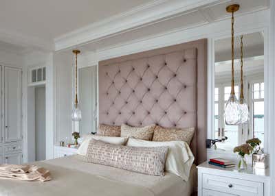  Transitional Family Home Bedroom. Vineyard Estate by Heather Wells Inc.