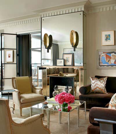  Transitional Apartment Living Room. Gold Coast Residence by Danielle Rub Design.