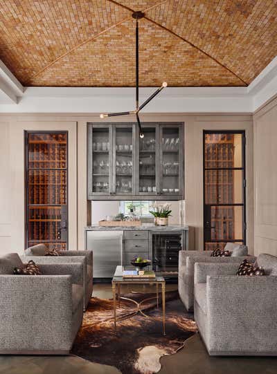  Transitional Family Home Bar and Game Room. Westlake Estate by Ashby Collective.