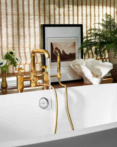  Mid-Century Modern Family Home Bathroom. Zilker Park MCM by Ashby Collective.