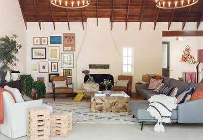  Eclectic Vacation Home Living Room. Austin Retreat by Meg Lonergan Interiors.