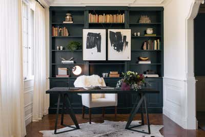  Modern Family Home Office and Study. San Francisco Decorator Showcase 2015 by ABD STUDIO.