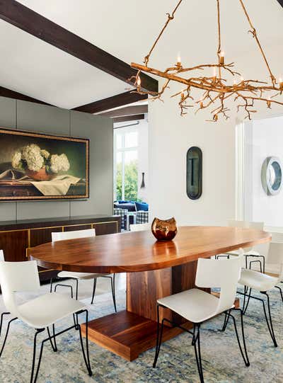  Eclectic Family Home Dining Room. Westlake Hills by Ashby Collective.