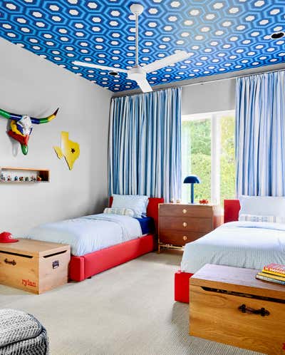  Eclectic Contemporary Family Home Children's Room. Westlake Hills by Ashby Collective.