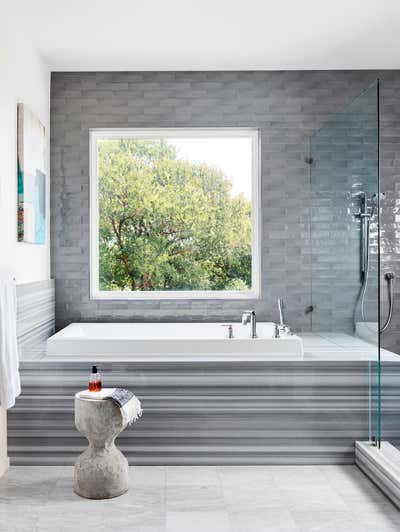  Minimalist Family Home Bathroom. Westlake Hills by Ashby Collective.