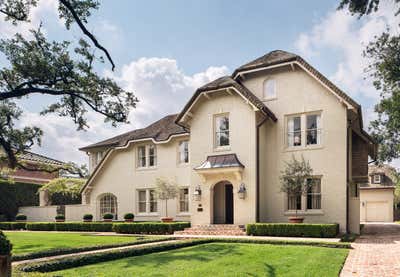  Traditional Family Home Exterior. Houston Historic by Ashby Collective.