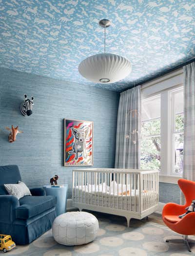  Transitional Family Home Children's Room. Houston Historic by Ashby Collective.