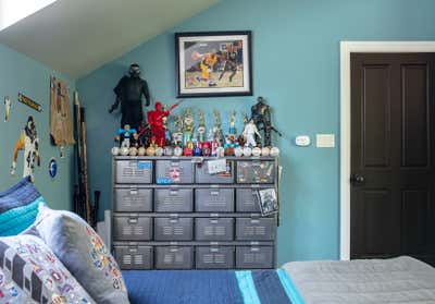  Maximalist Family Home Children's Room. Artist's Residence  by Lisa Queen Design.