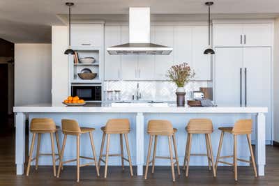  Bohemian Mid-Century Modern Vacation Home Kitchen. PARK CITY by Redmond Aldrich Design.
