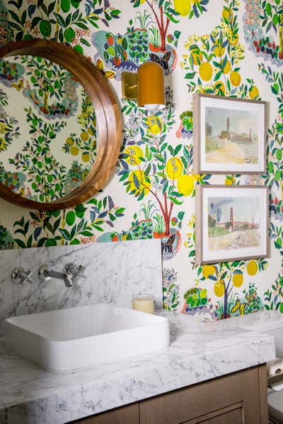  Eclectic Bohemian Vacation Home Bathroom. PARK CITY by Redmond Aldrich Design.